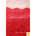 Red Lace Off-Schulter Meerjungfrau Chiffon Guangzhou Abendkleid